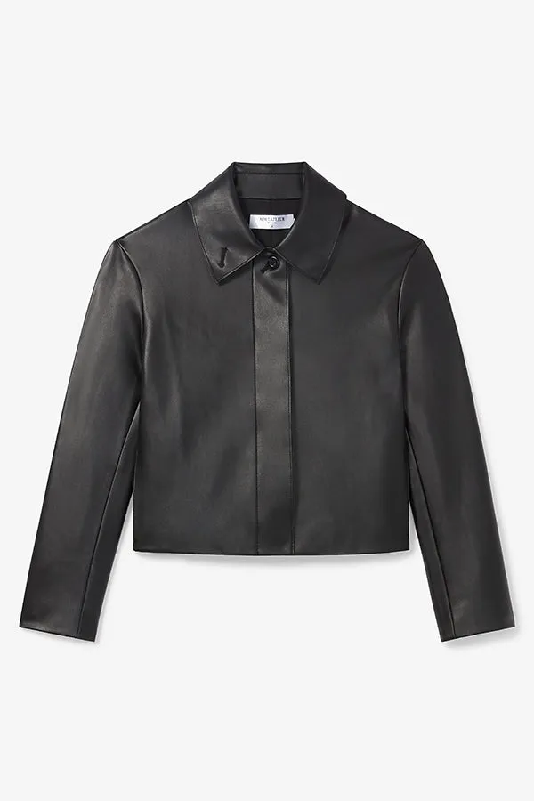 Nicky Jacket - Vegan Leather :: Black