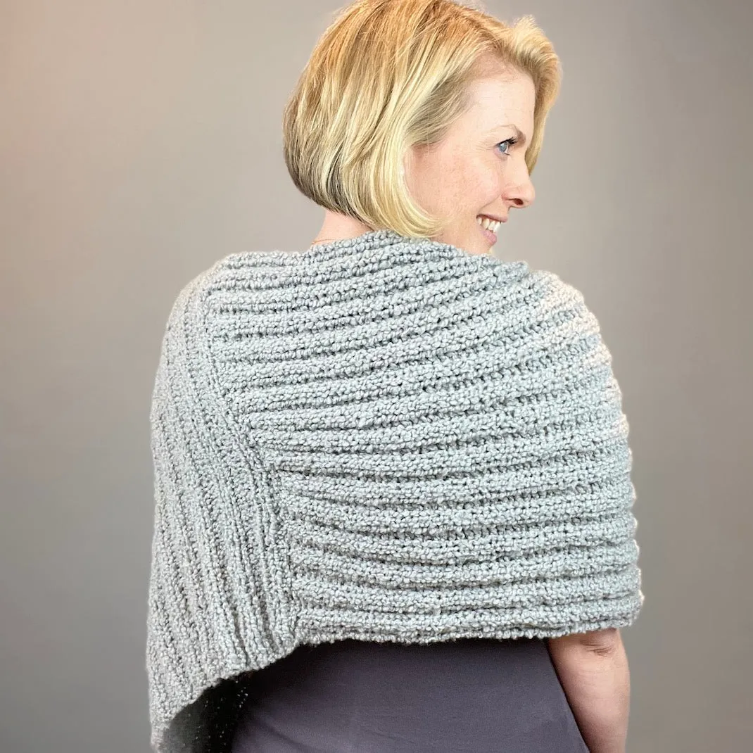 Nomad Bulky Poncho Knitting Kit | Berroco Nomad & Knitting Pattern (#69B)