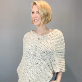 Nomad Bulky Poncho Knitting Kit | Berroco Nomad & Knitting Pattern (#69B)