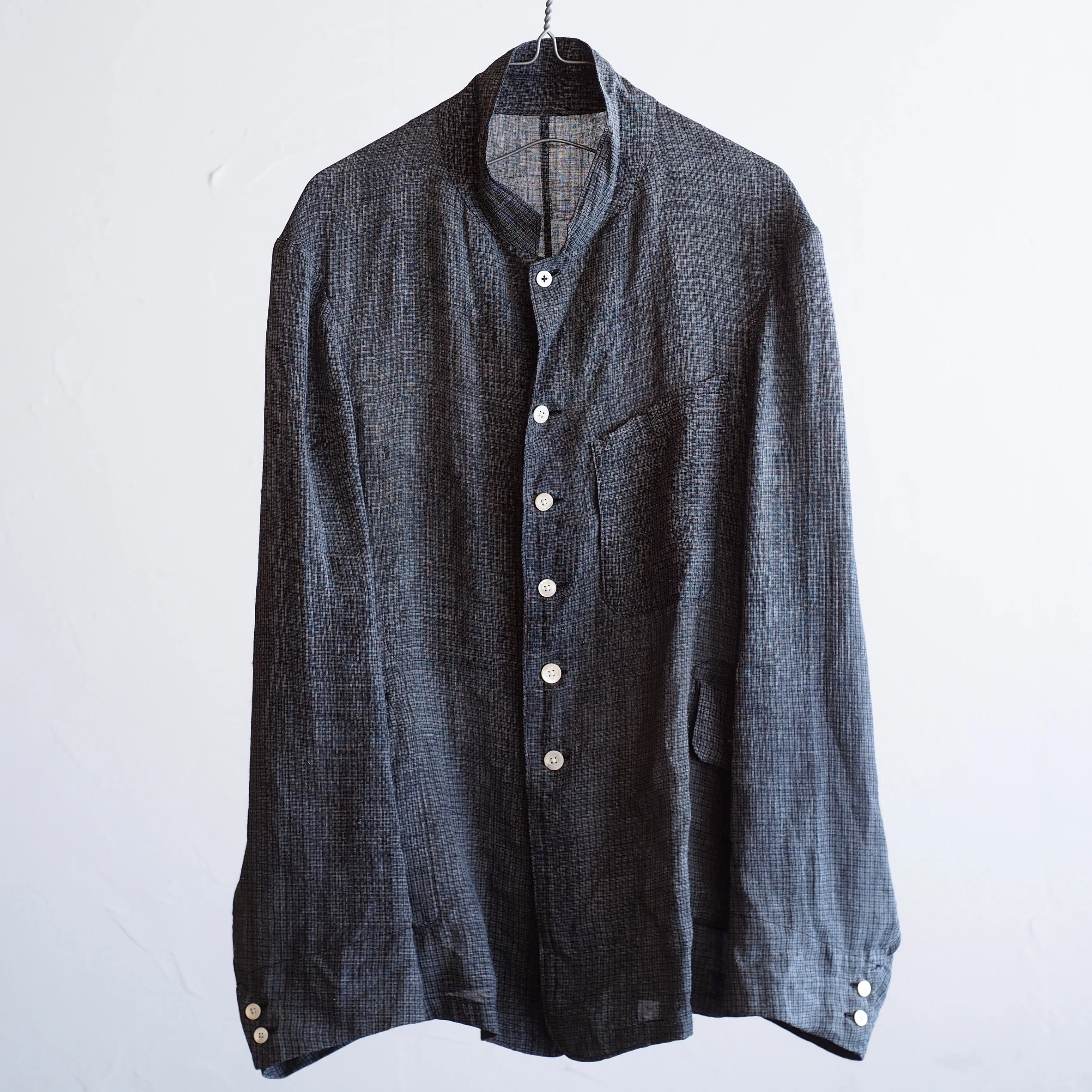 NORA JACKET~Japan old indigo linen fabric~⓶