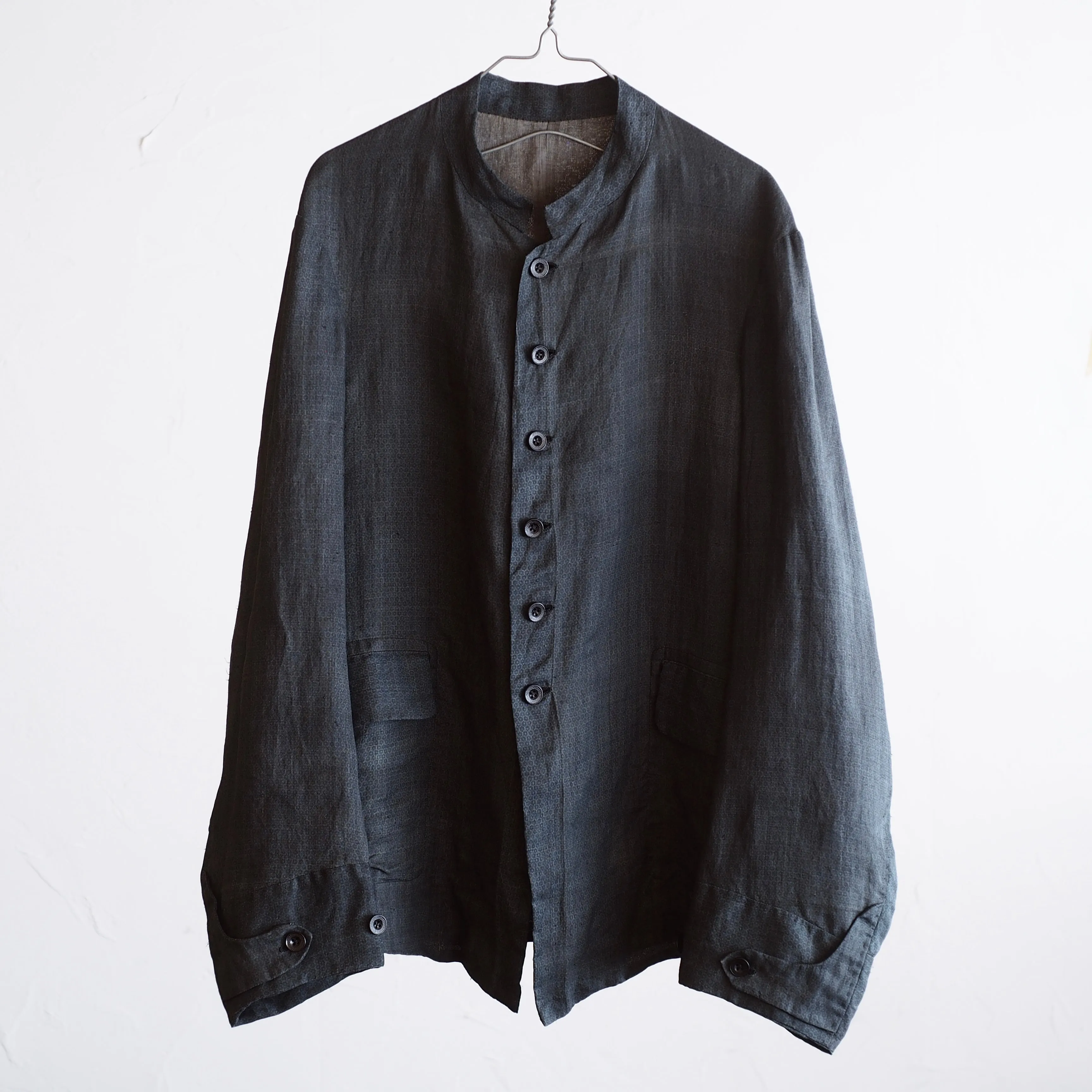 NORA JACKET~Japan old indigo linen fabric~