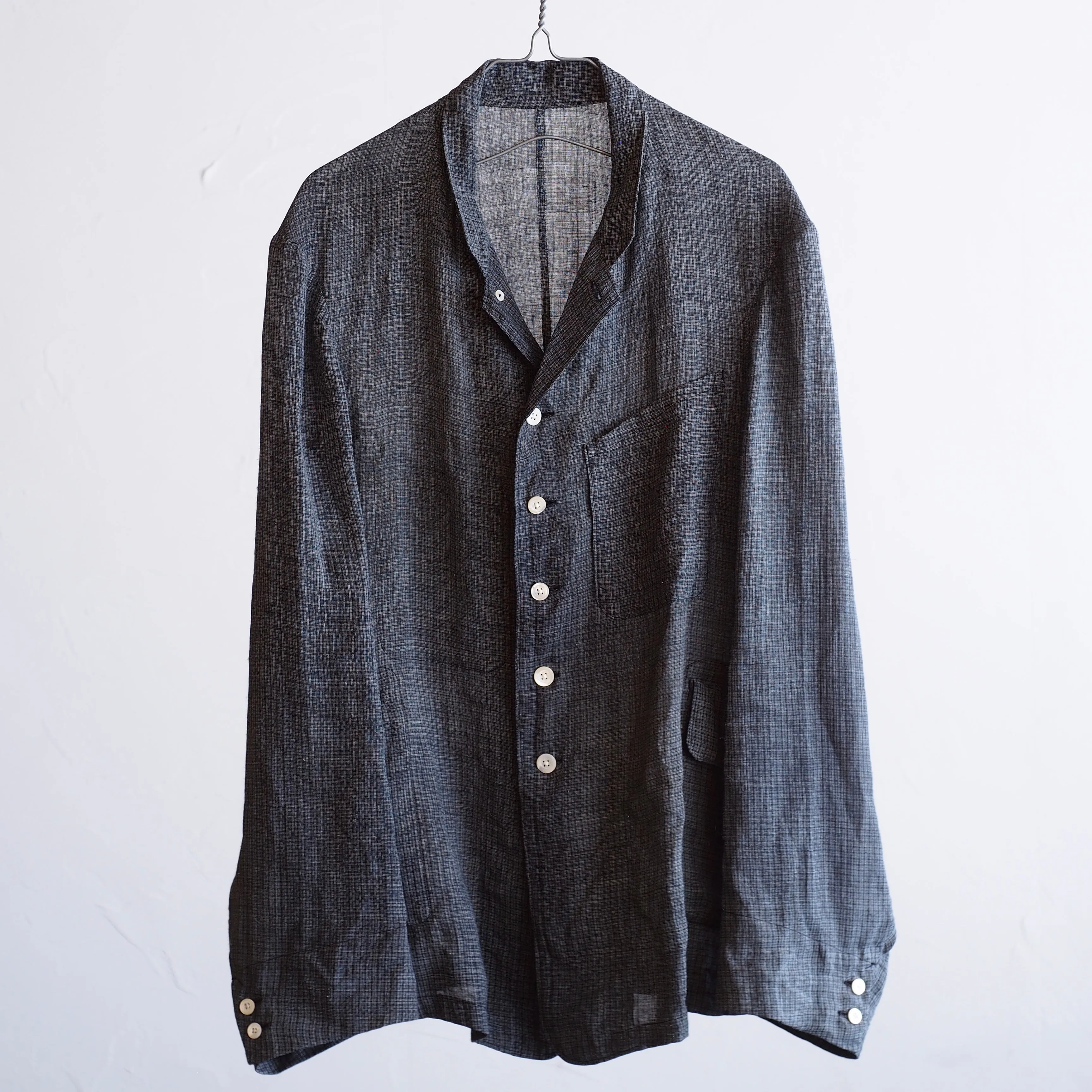 NORA JACKET~Japan old indigo linen fabric~⓶