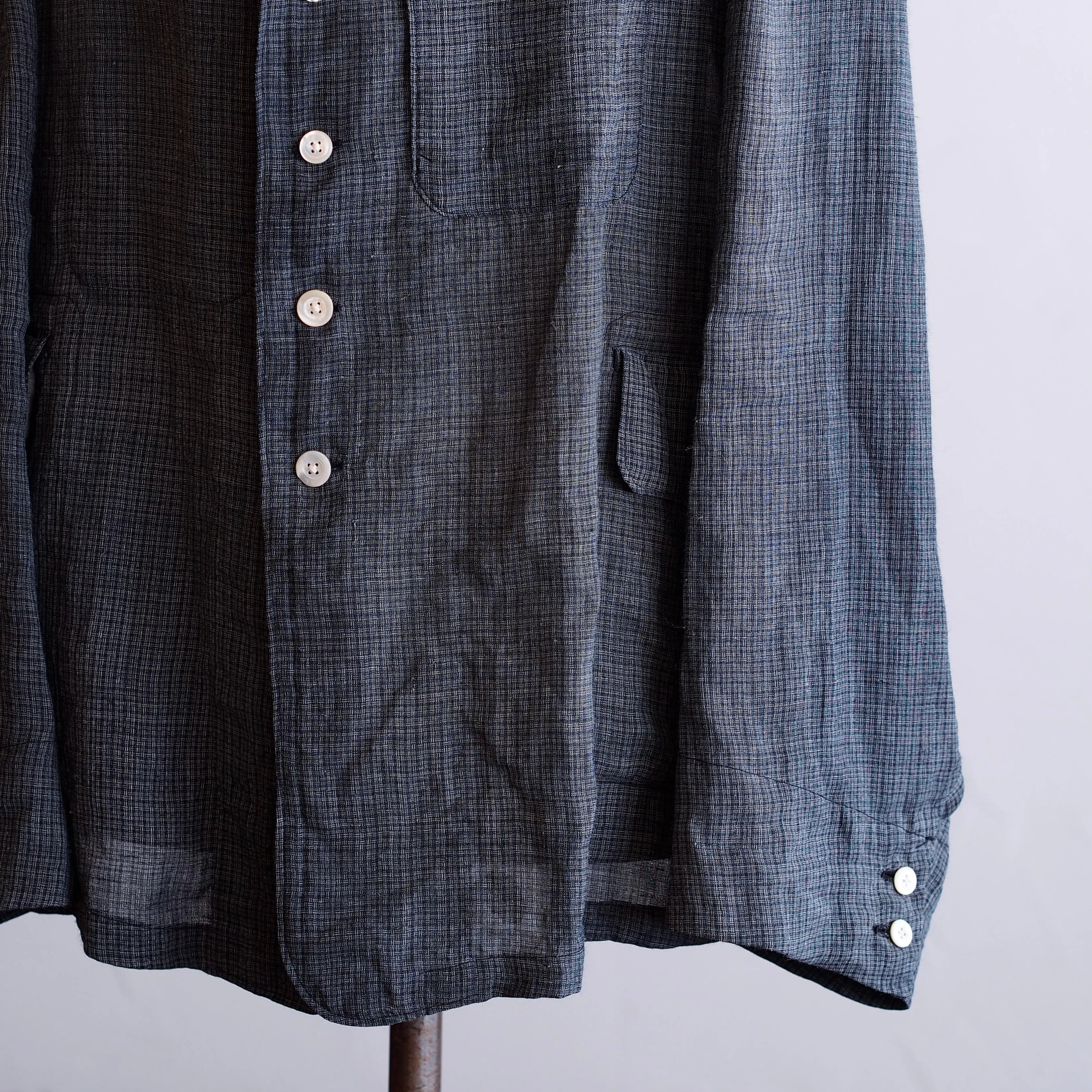 NORA JACKET~Japan old indigo linen fabric~⓶