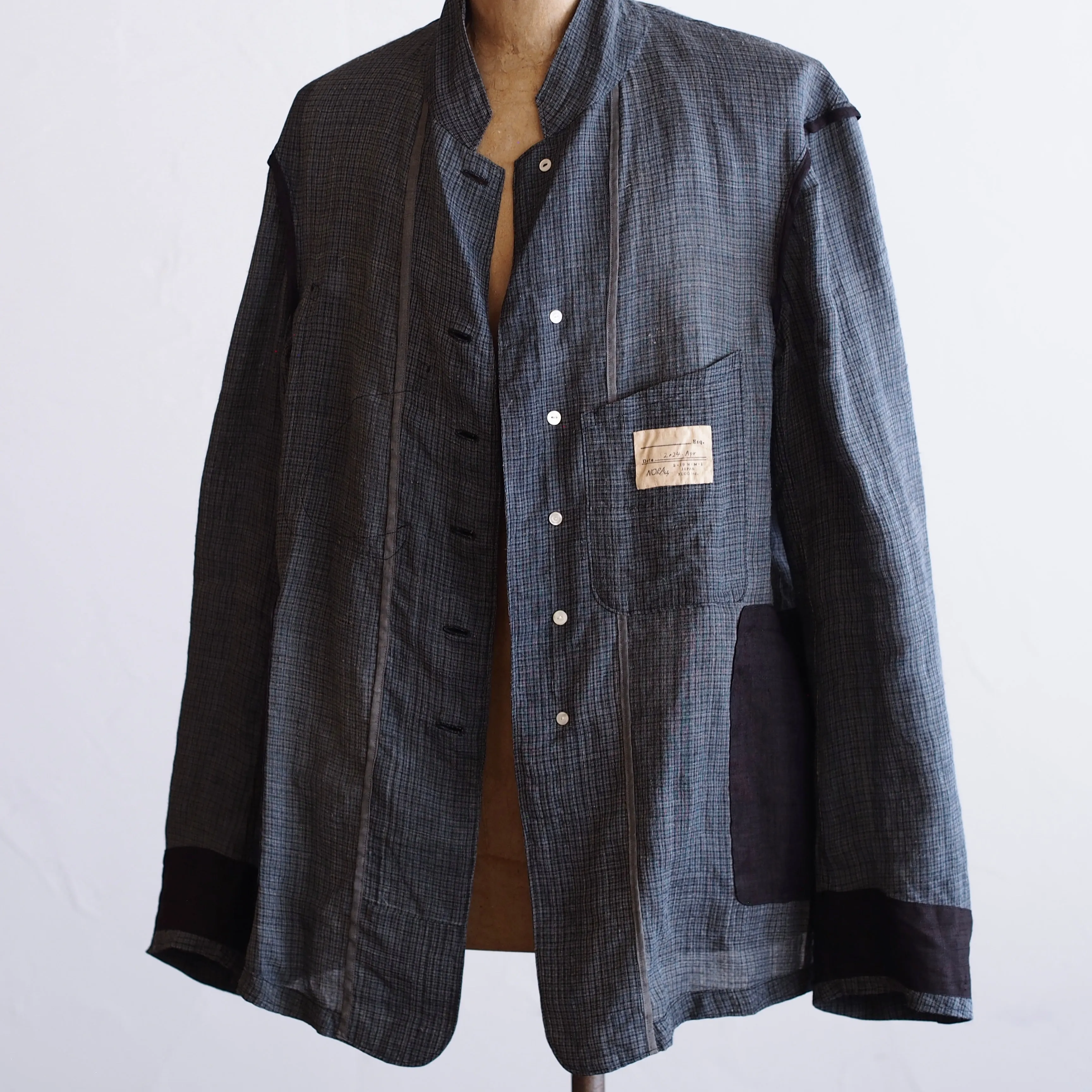 NORA JACKET~Japan old indigo linen fabric~⓶