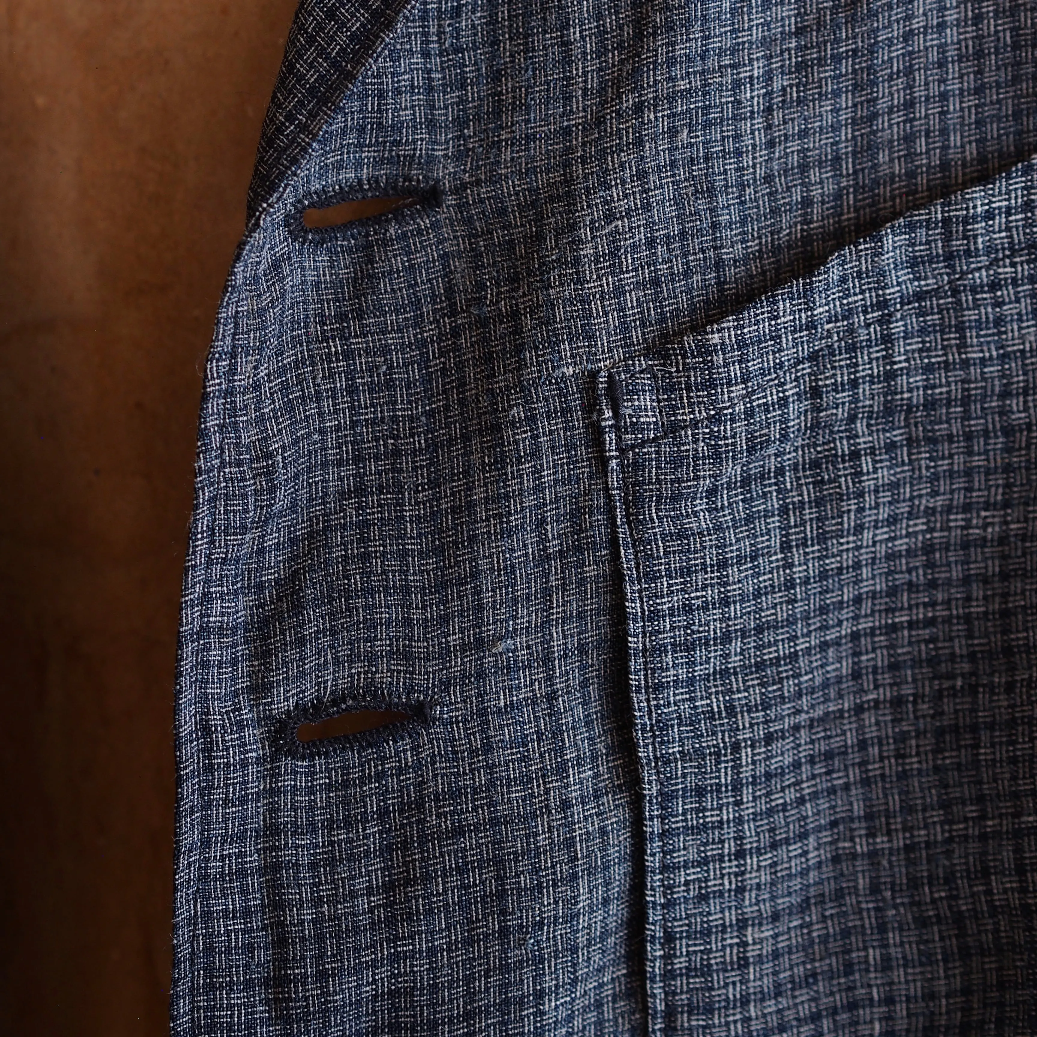 NORA JACKET~Japan old indigo linen fabric~⓶