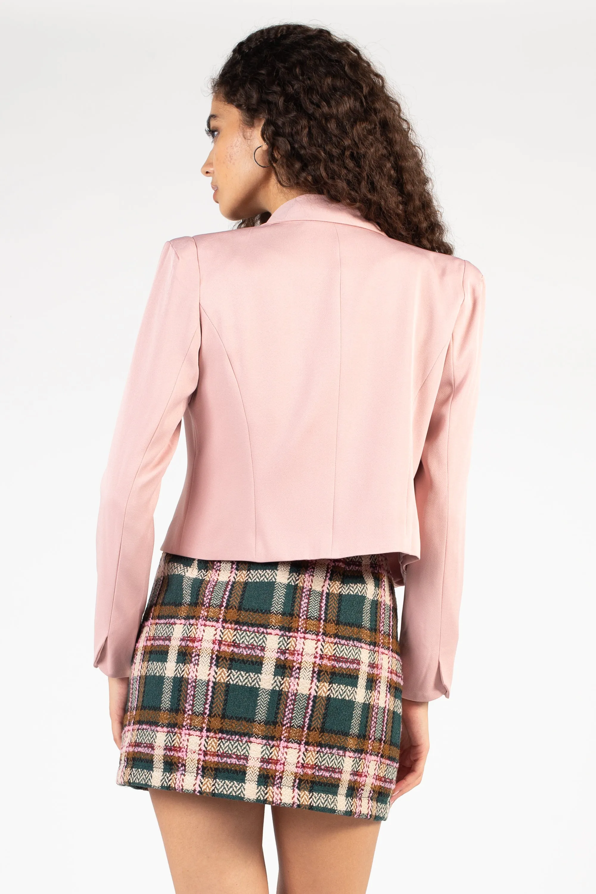 Nylah Open Cropped Jacket