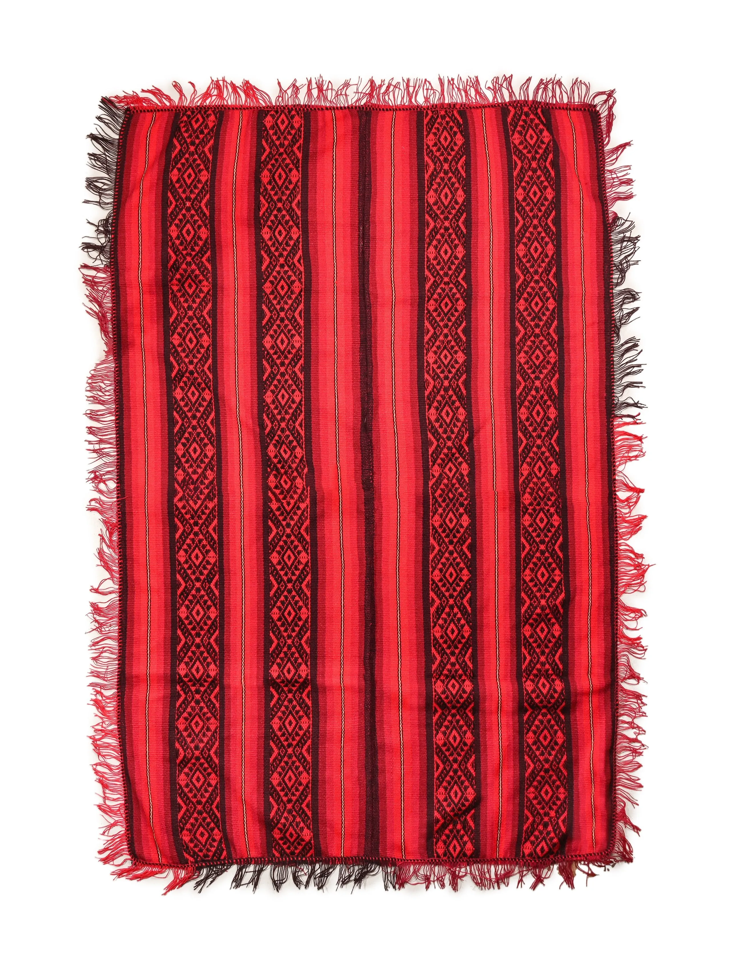 Peruvian Traditional Wool Blend Poncho