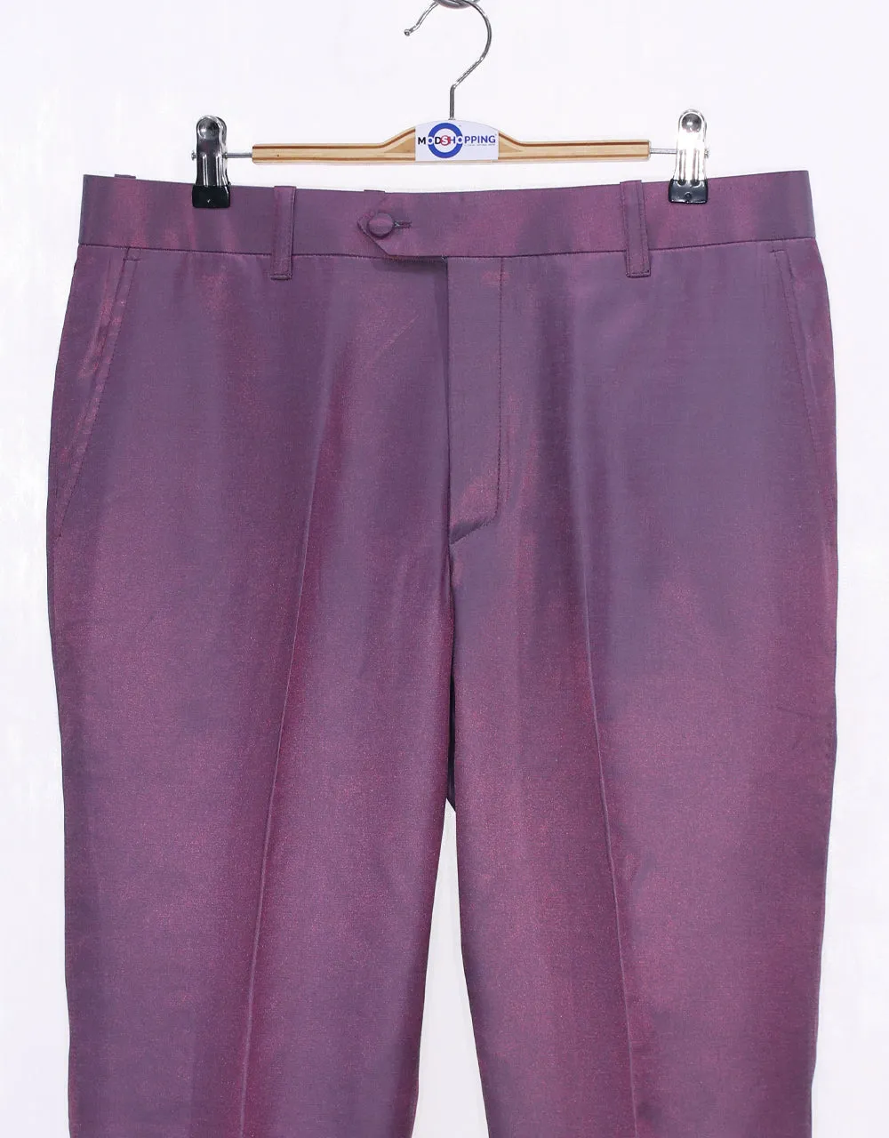 Purple and Sky Two Tone Trouser