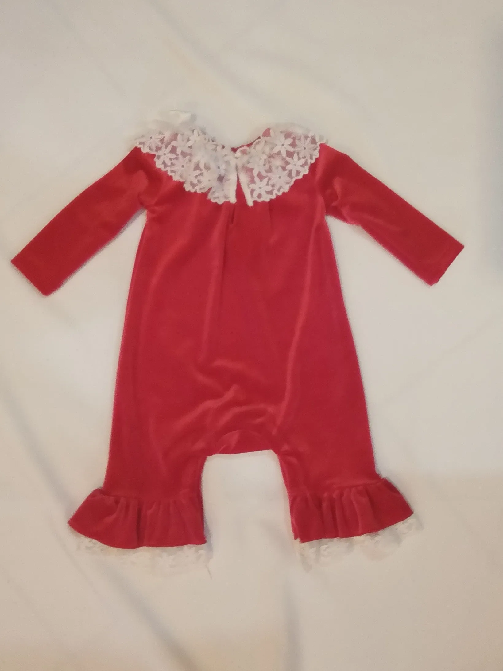 Red Velvet Long Sleeve Jumper | Bonnie Baby