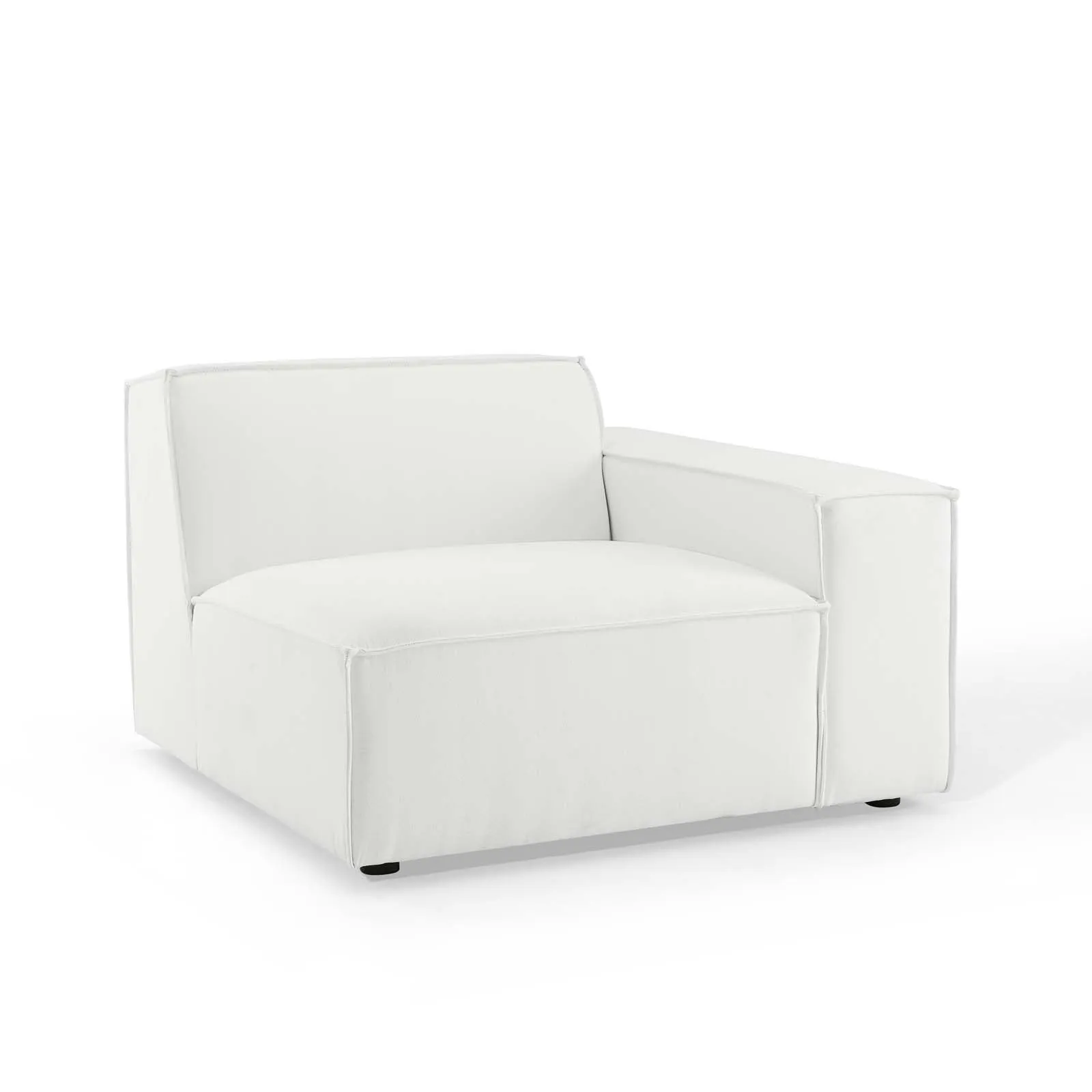 Restore 4-Piece Sectional Sofa White EEI-4113-WHI