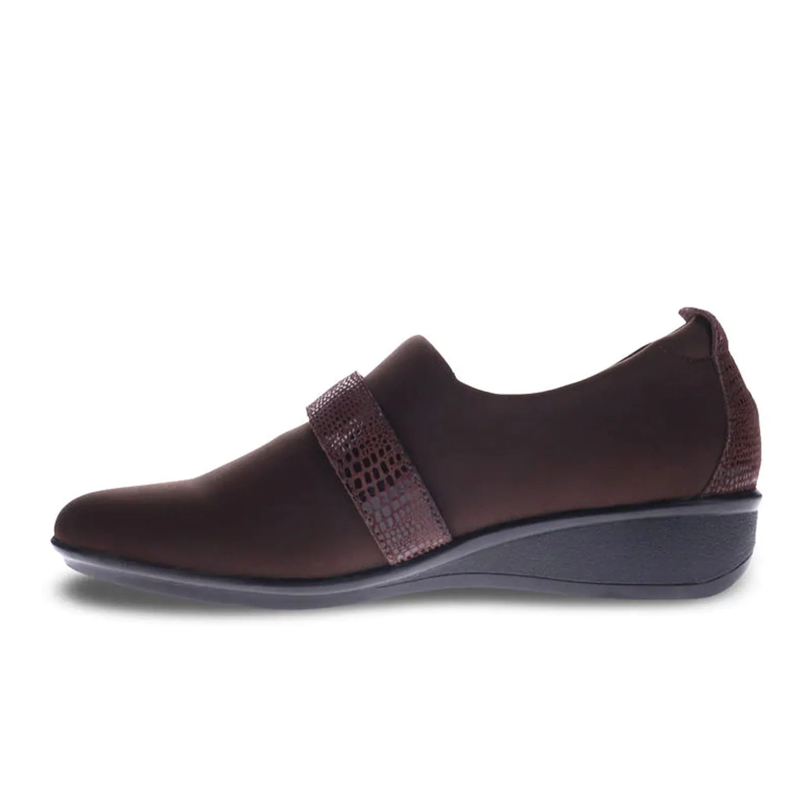 Revere Genoa Stretch Loafer (Women) - Espresso