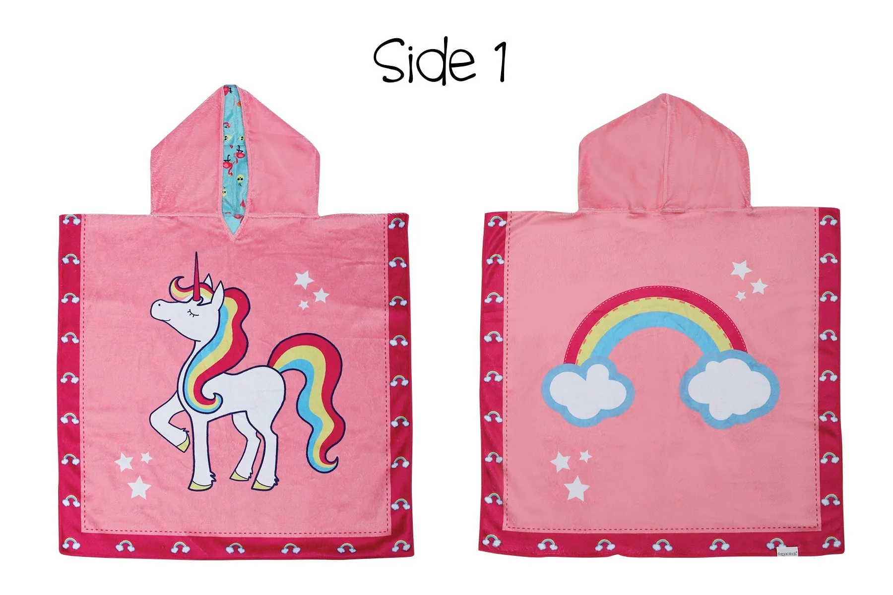 Reversible Kids Cover Up - Unicorn | Tropical