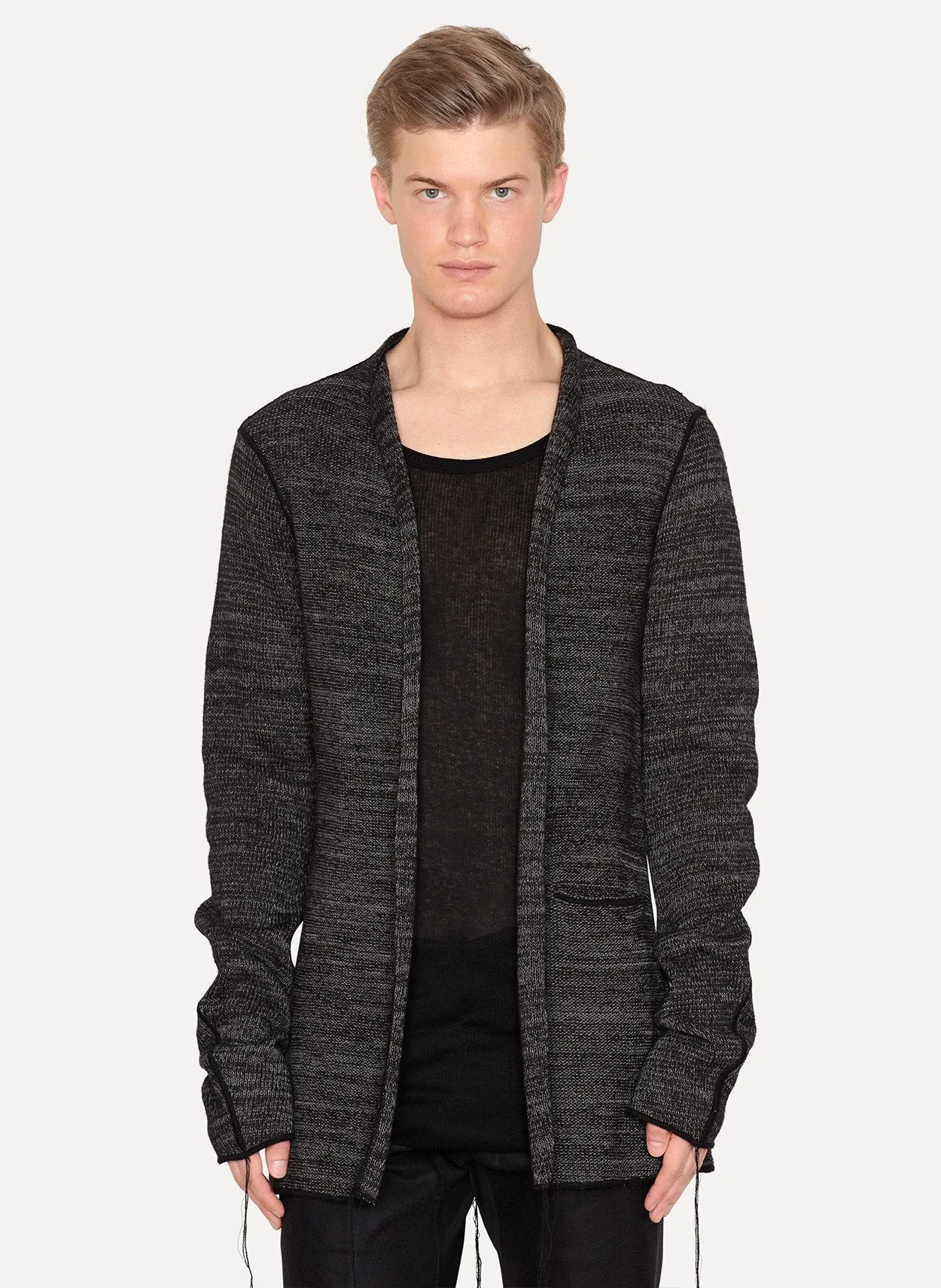 Rubber & Linen Knit Limited Edition Knit Jacket