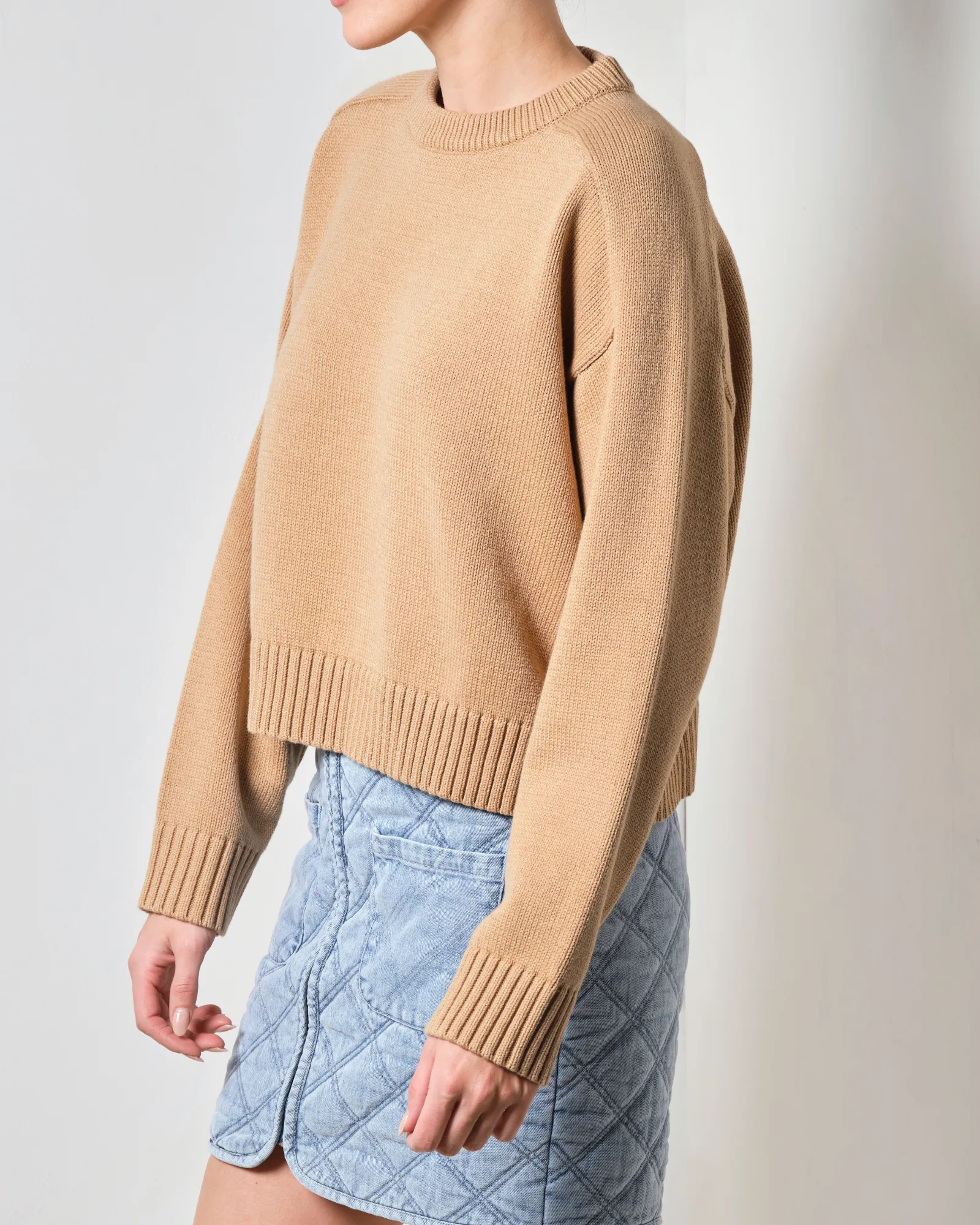 Seville Knit Jumper - Tan