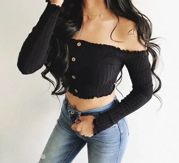 Short cropped top