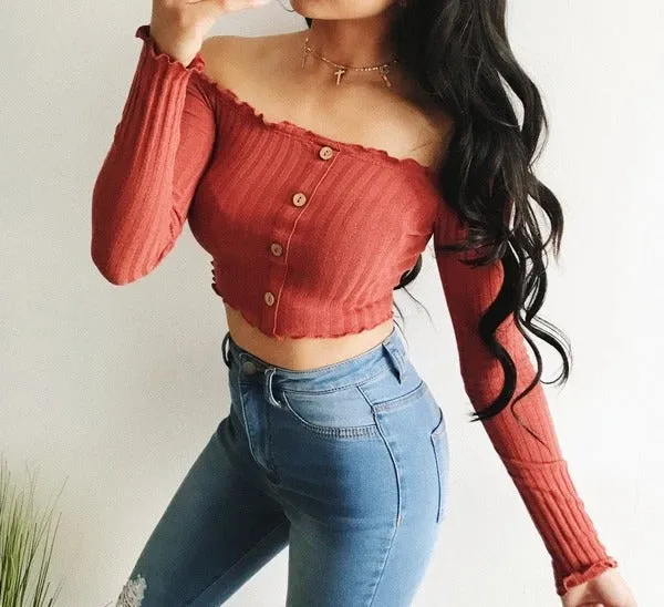 Short cropped top