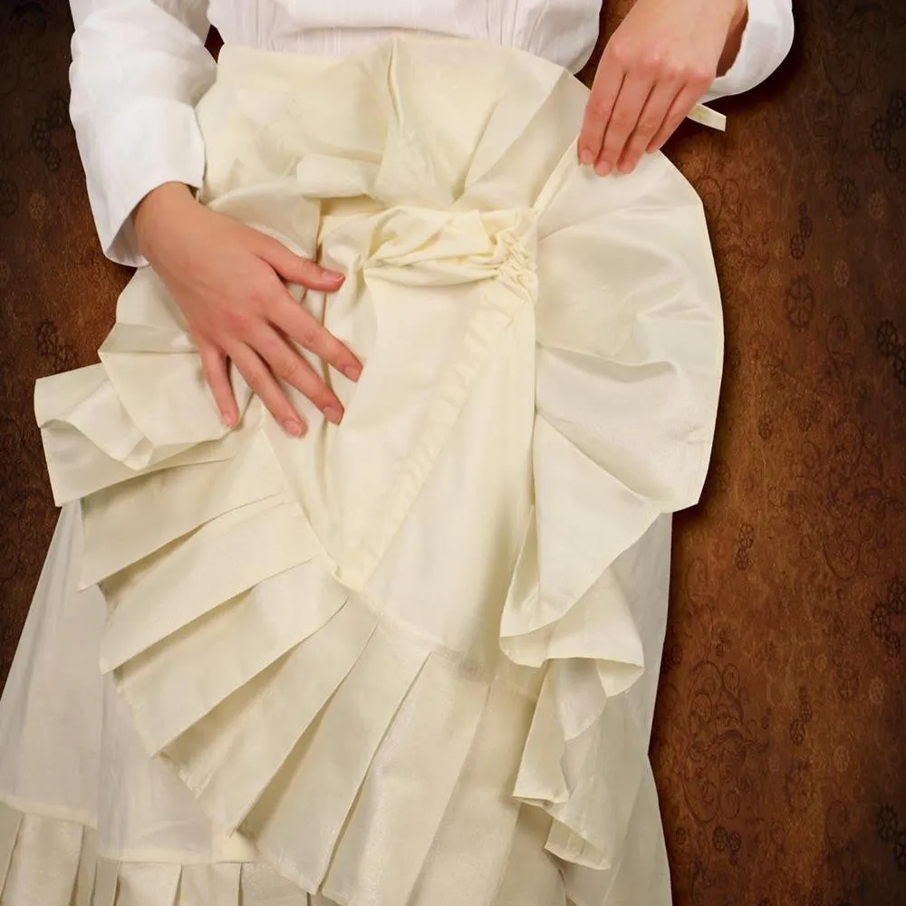 Short Pleated Petticoat Skirt