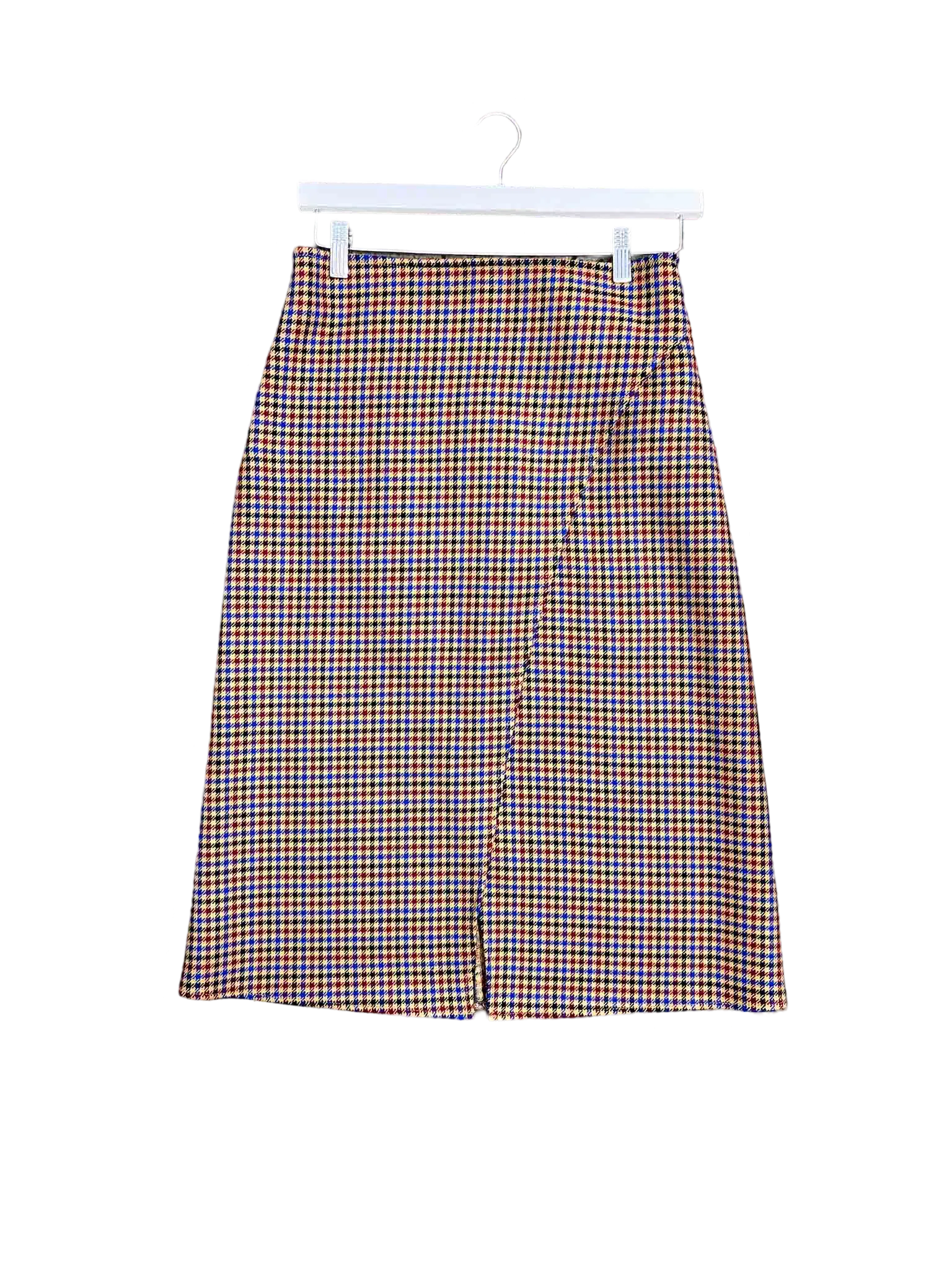 Size 10 | Scanlan Theodore Brown Check Midi Skirt