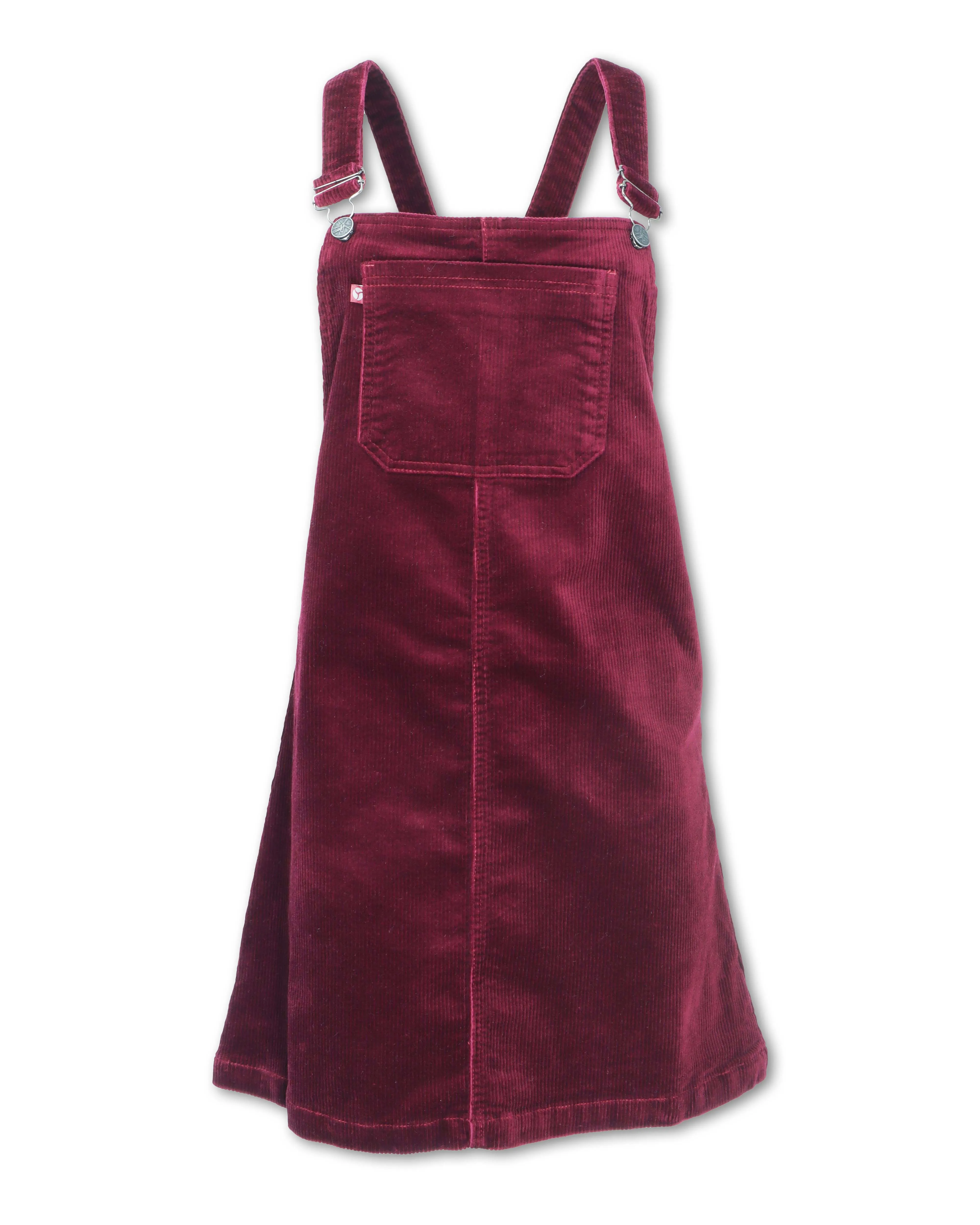 STRETCH CORDUROY OVERALL DRESS - SHIPS 8/1/25