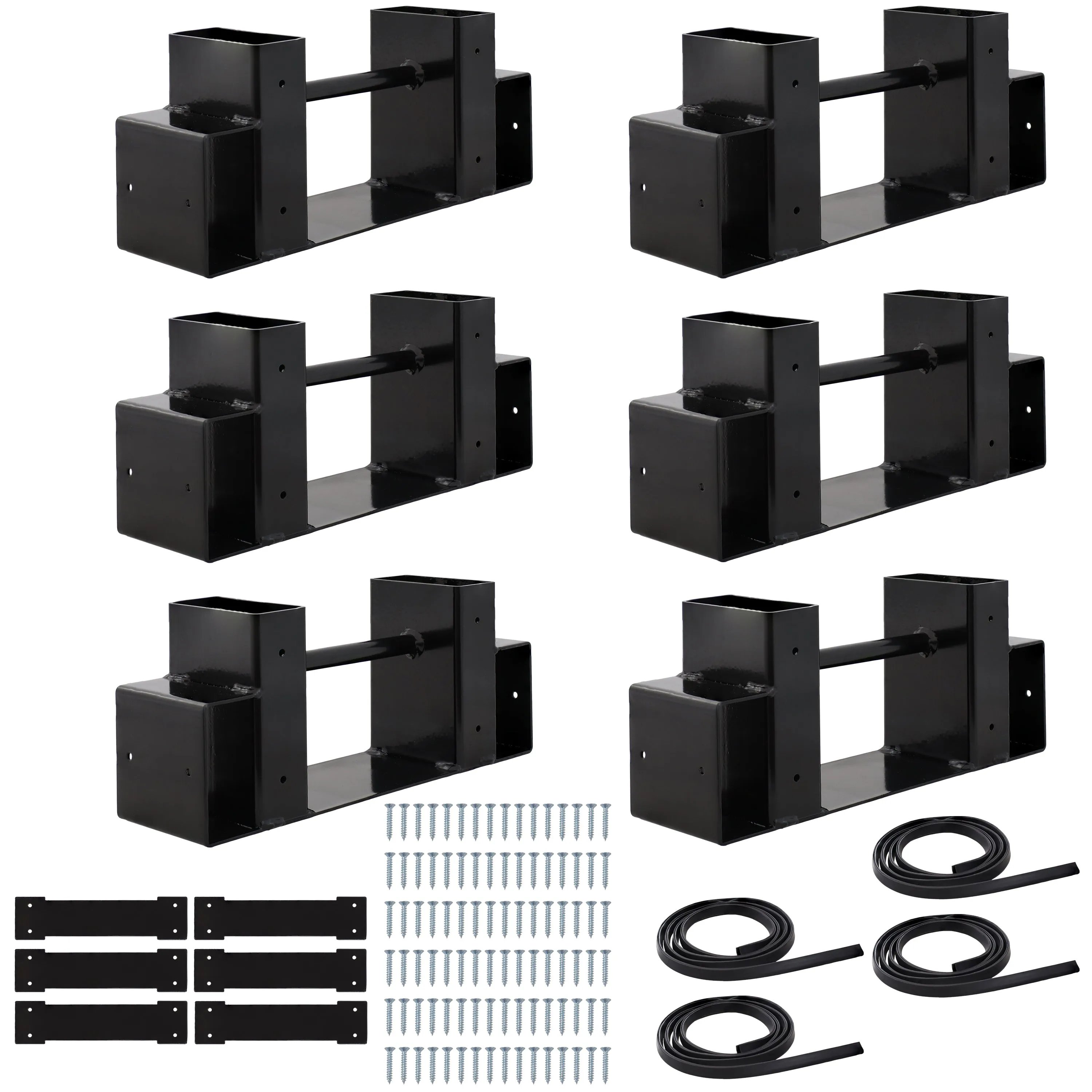 Sunnydaze Heavy-Duty Firewood Log Rack Brackets