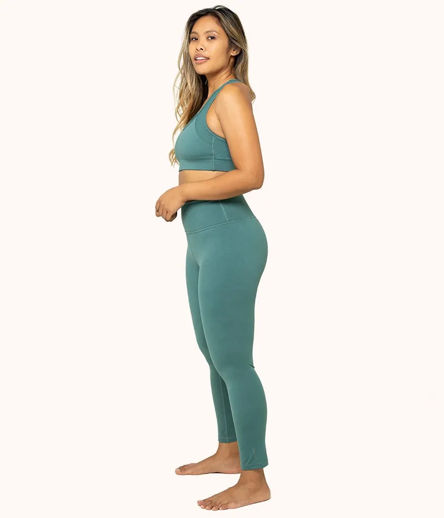 The Active Legging: Harbor Green