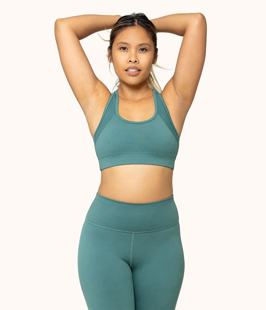 The Active Legging: Harbor Green