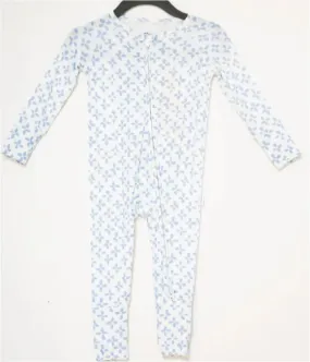 The Uptown Baby - Sleep Romper - Clover (Blue)