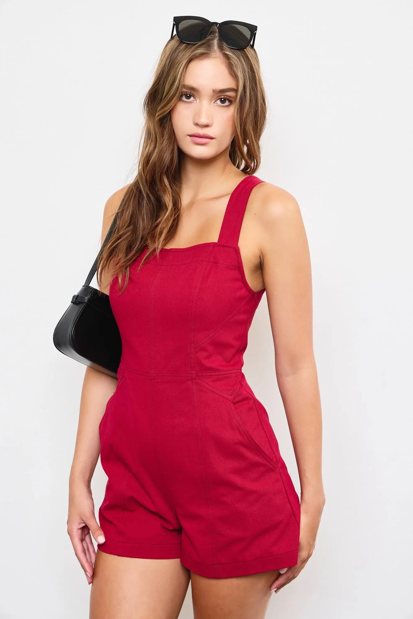 Tie-Back Romper