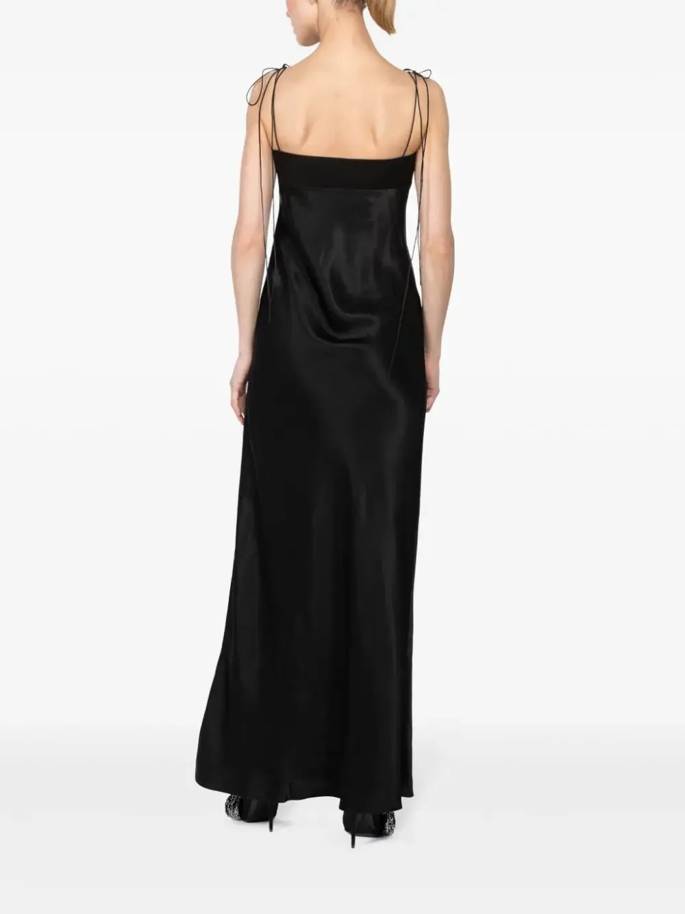 Tulip Maxi Dress in Black