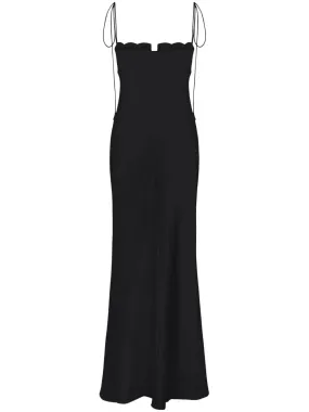 Tulip Maxi Dress in Black