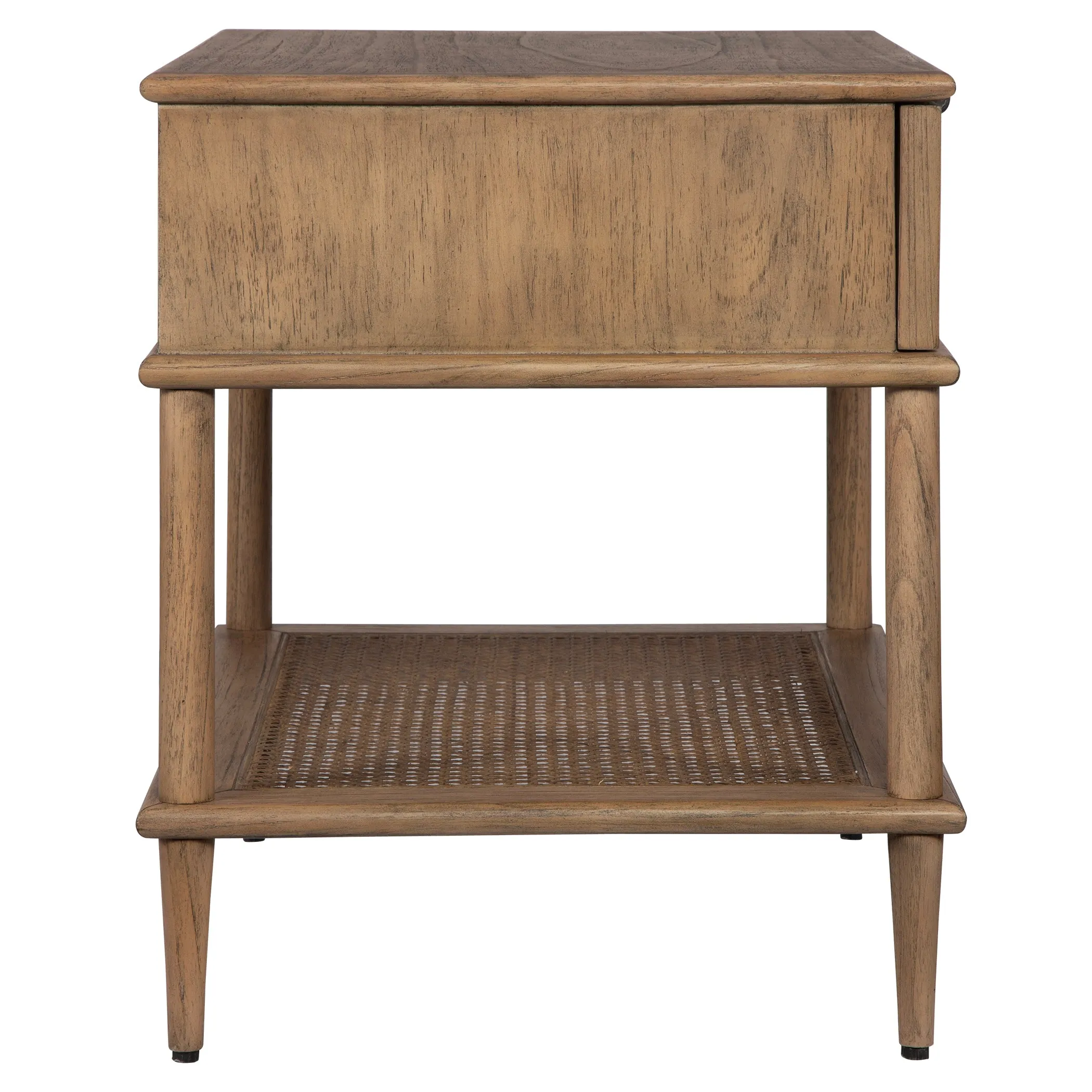 Uttermost Coast Tattan Cane Side Table