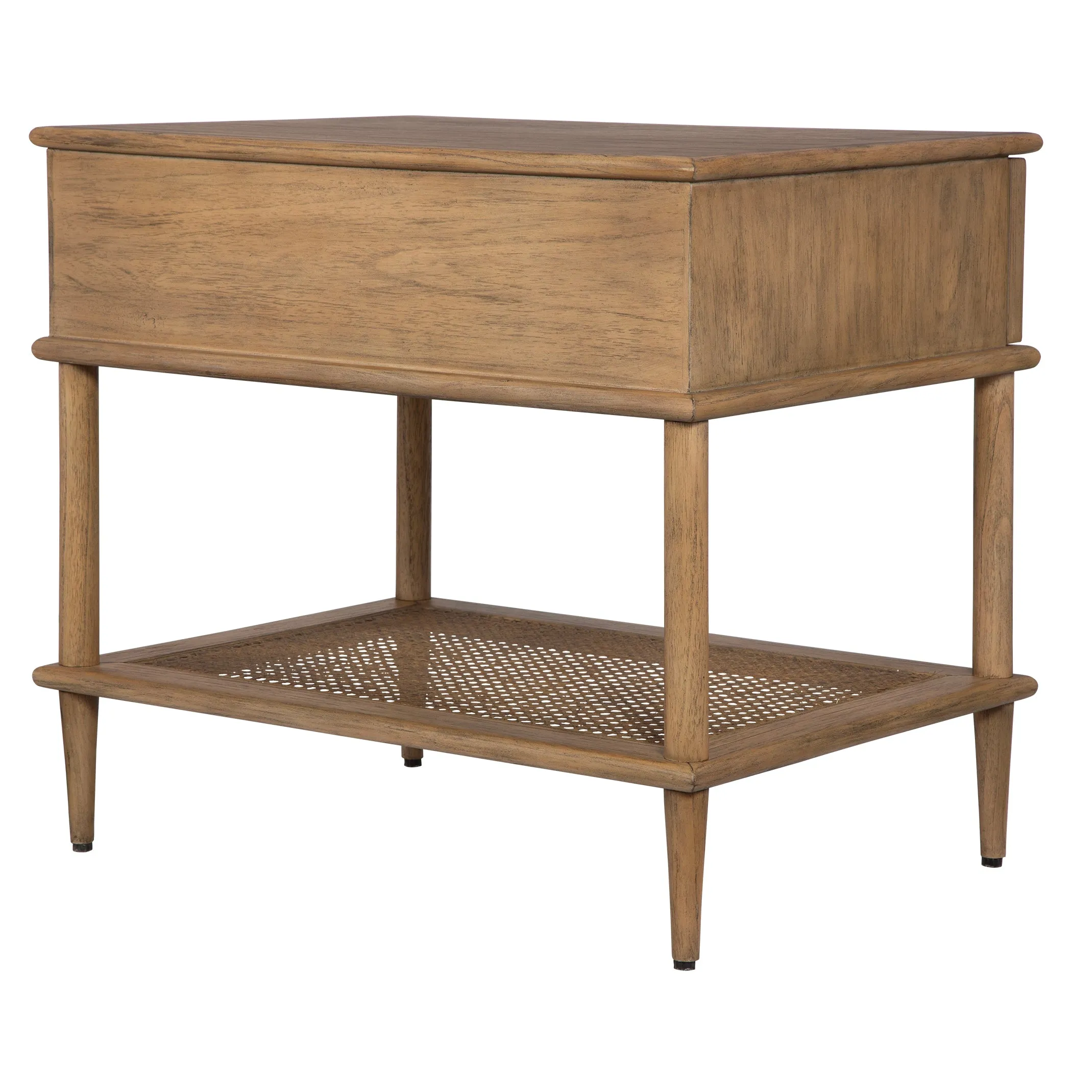 Uttermost Coast Tattan Cane Side Table