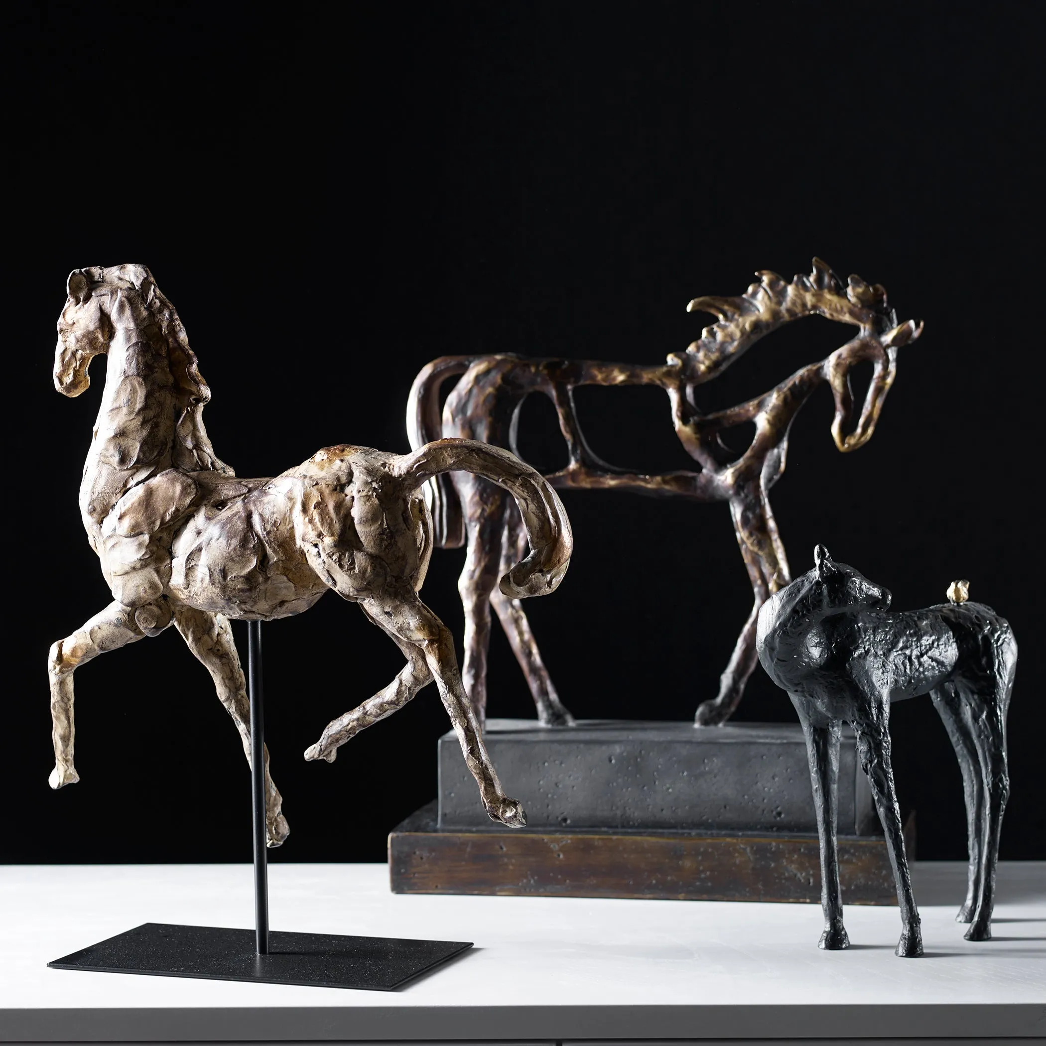 Uttermost Hello Friend Horse Sculpture