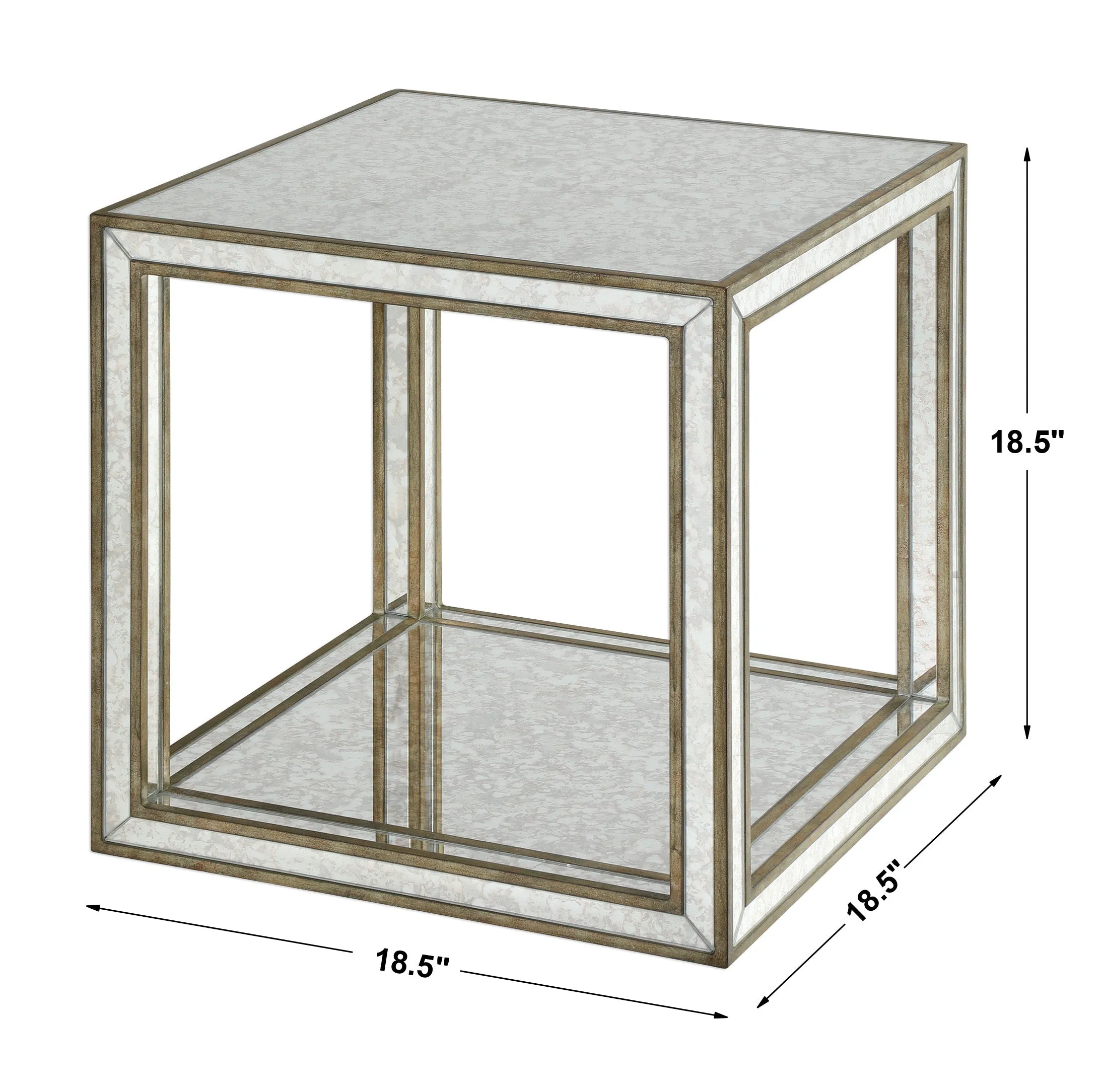 Uttermost Julie Mirrored Accent Table