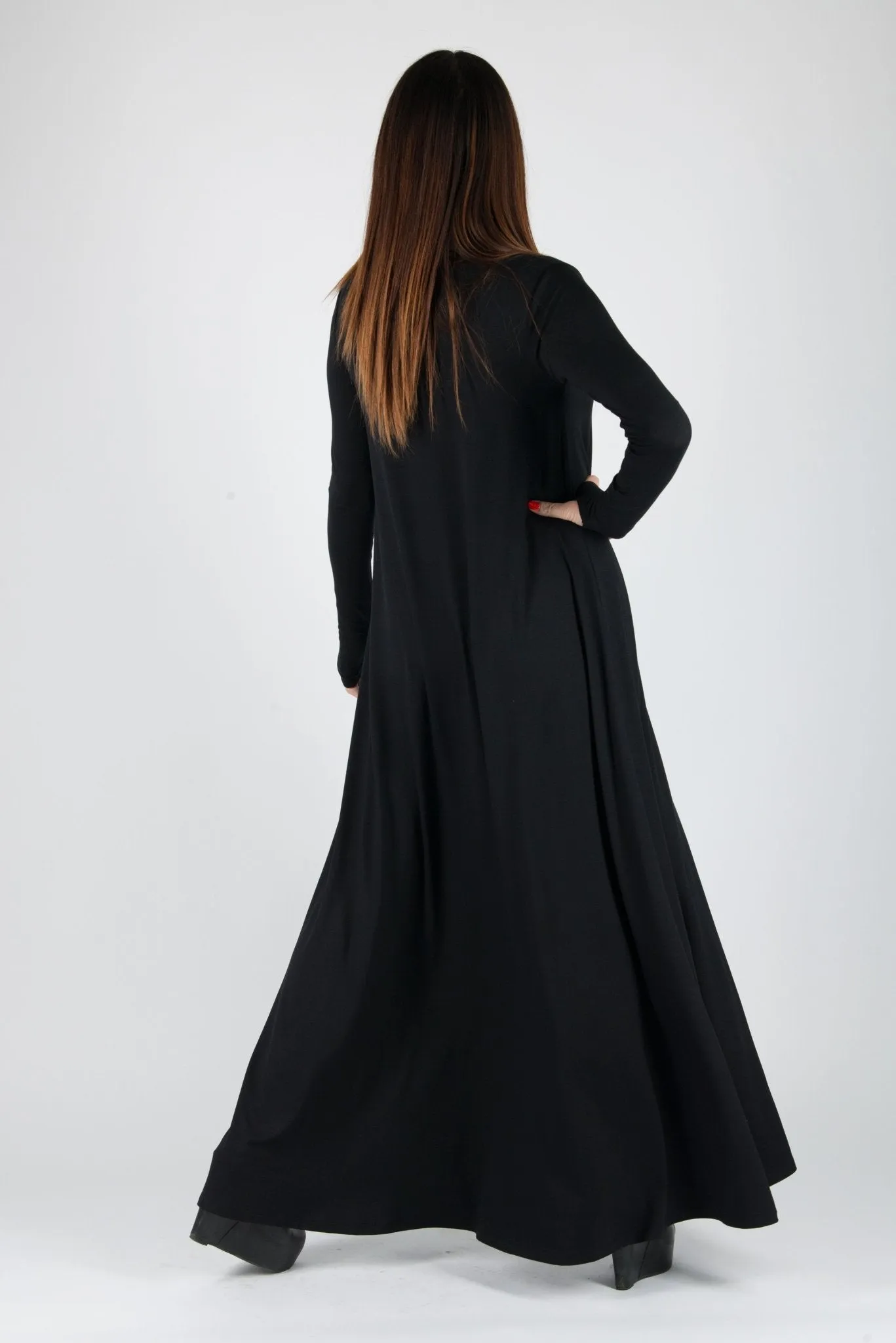 VERONICA Turtleneck Long Dress