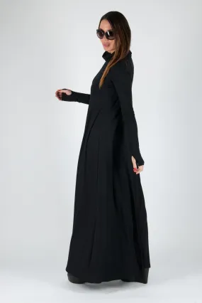 VERONICA Turtleneck Long Dress