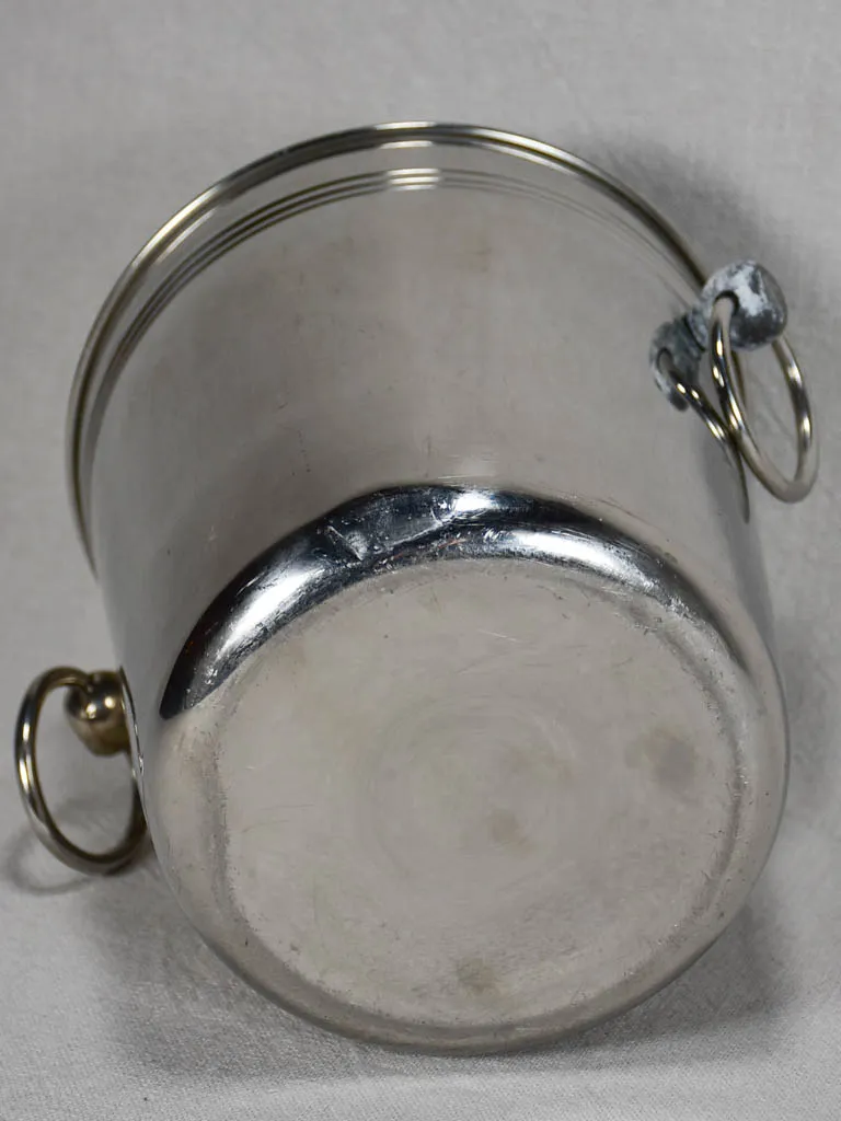 Vintage French ice bucket 8¼"