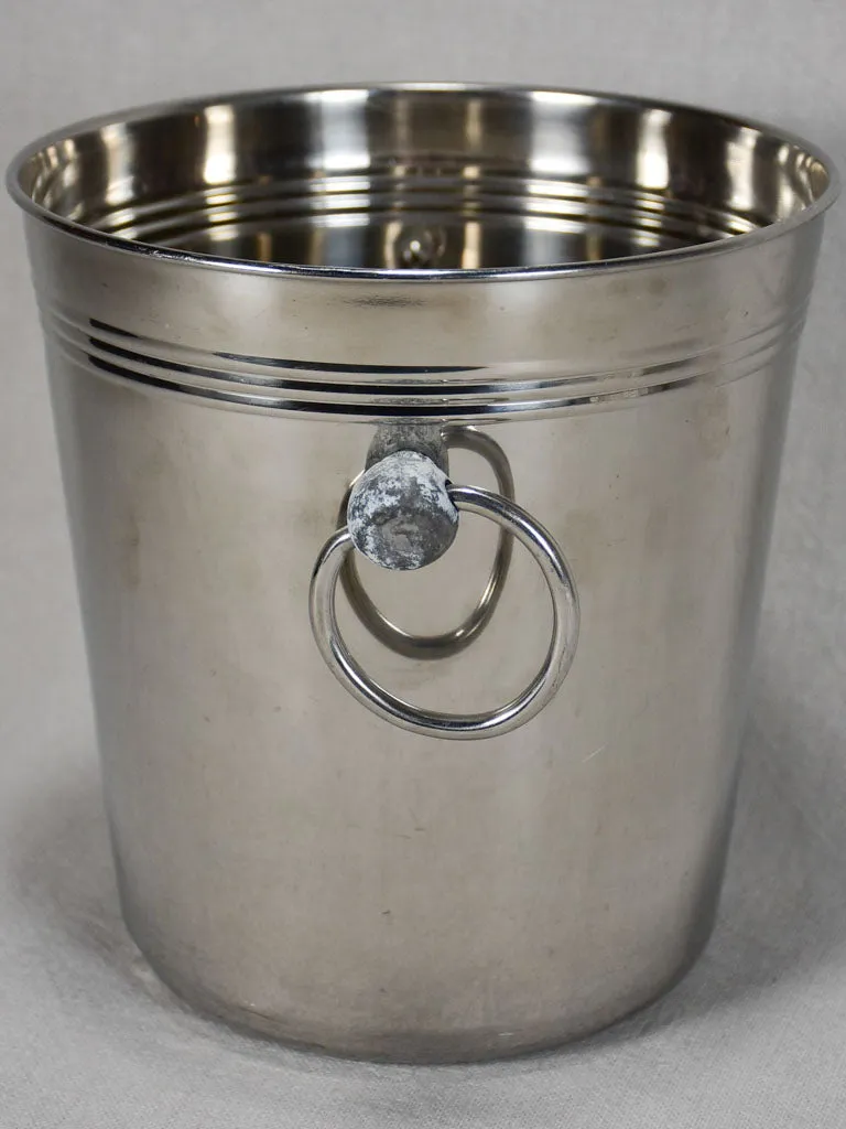 Vintage French ice bucket 8¼"