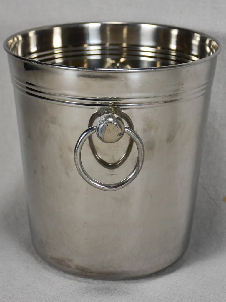 Vintage French ice bucket 8¼"