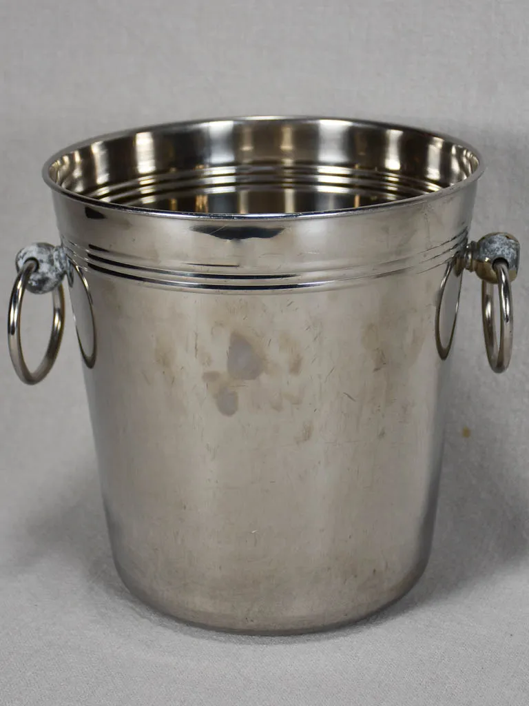 Vintage French ice bucket 8¼"