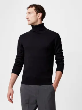 Viscose Blend Turtle Neck Jumper