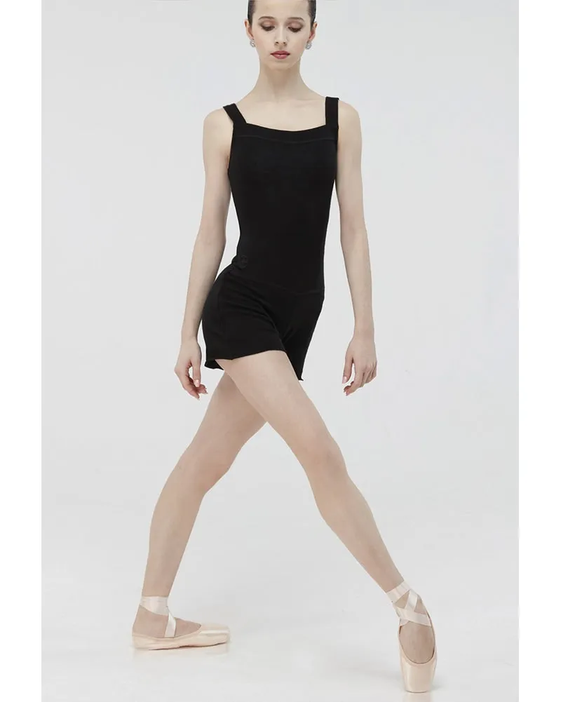 Wear Moi Aloes Knit Ballet Warm Up Romper - Womens