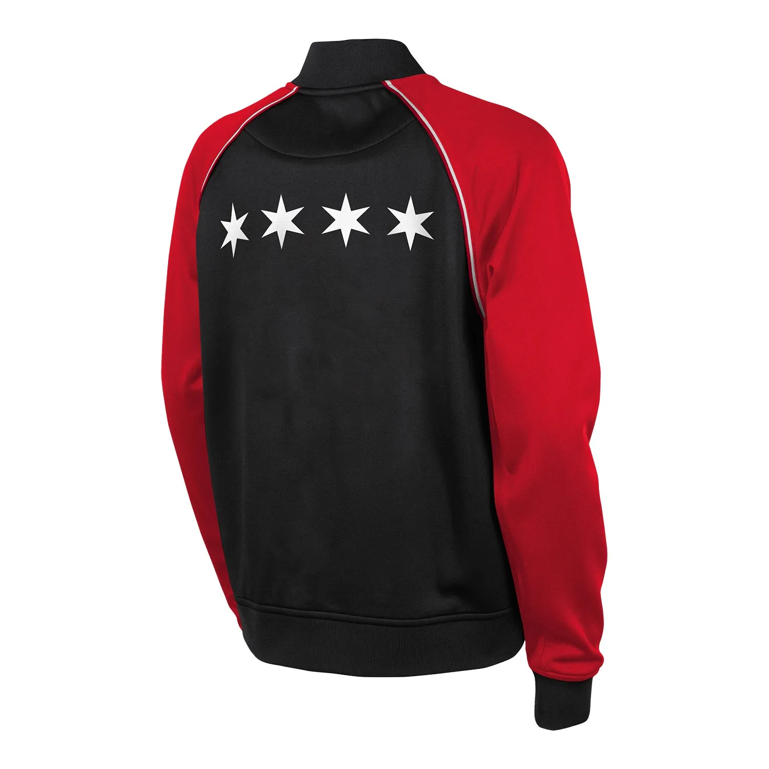 YOUTH 2023-24 CHICAGO BULLS CITY EDITION NIKE SHOWTIME FULL-ZIP JACKET